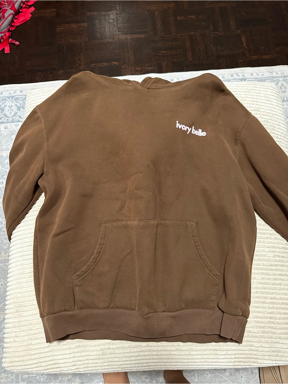 Brown Women's Pullover Hoodie